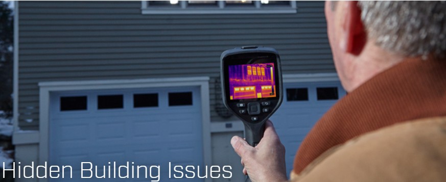 Building Inspection Thermal Imaging for Heat Loss and Cooling Loss